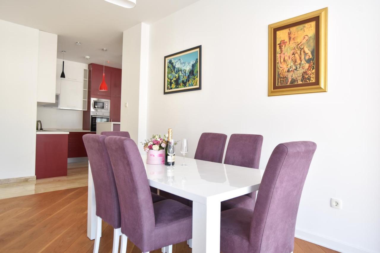Luxury Montesun Apartments บุดวา ภายนอก รูปภาพ